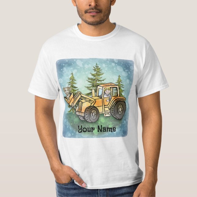 T-shirt enfant chargeur frontal (Devant)