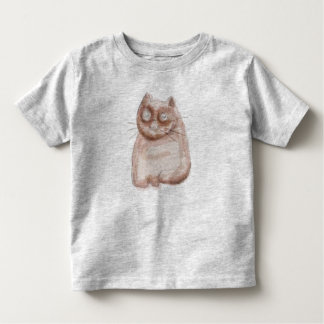 T-shirt enfant chat Brown