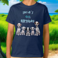 Enfant Chien dalmate fête d'anniversaire