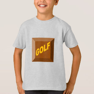 T-shirt enfant CHOCOLAT GOLF