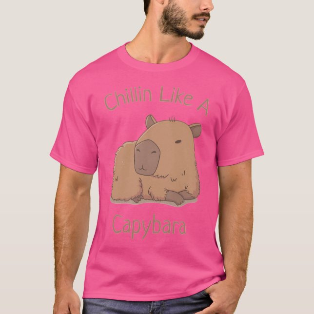T-shirt Enfant Comme Une Capybara (Devant)
