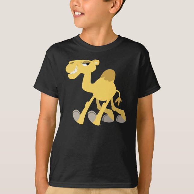 T-shirt enfant cool et joli chameau de dessin anim (Devant)