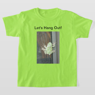 T-shirt Enfant Crapaud Perché dans un Arbre