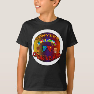 T-shirt enfant créatif Conyers pour enfants