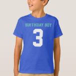 T-shirt Enfant d'anniversaire 3<br><div class="desc">Feestvarken 3 Voor iemand die drie jaar is geworden.</div>