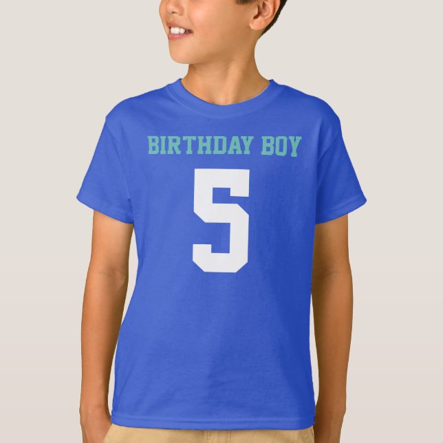 T-shirt Enfant d'anniversaire 5 (Devant)