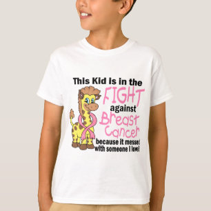 T-shirt Enfant dans le combat contre le cancer du sein