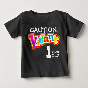 T-shirt enfant de 1 an, très dynamique