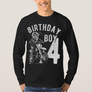 T-shirt Enfant de 4 ans - Enfant d'anniversaire - Vélo de