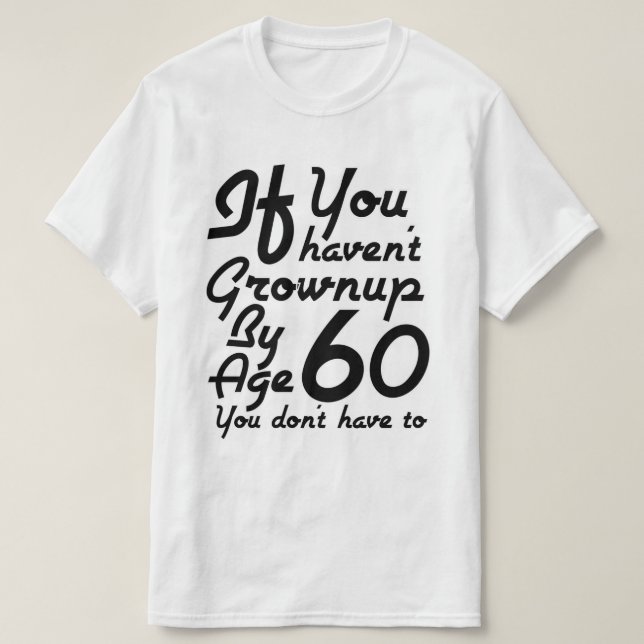 T-shirt Enfant de 60 ans (Design devant)