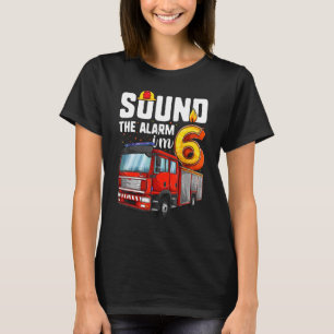 T-shirt Enfant de 6 ans Camion d'anniversaire Garçon Pompi