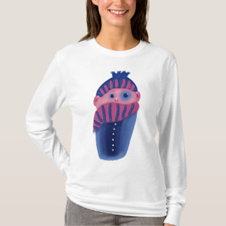 T-shirt Enfant de congélation avec le casquette et