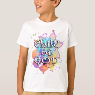 T-shirt Enfant de Dieu, en pastel