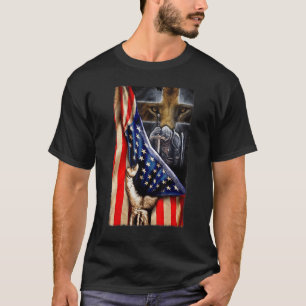 T-shirt Enfant de Dieu Guerrier du Christ Jésus Lion de Ju