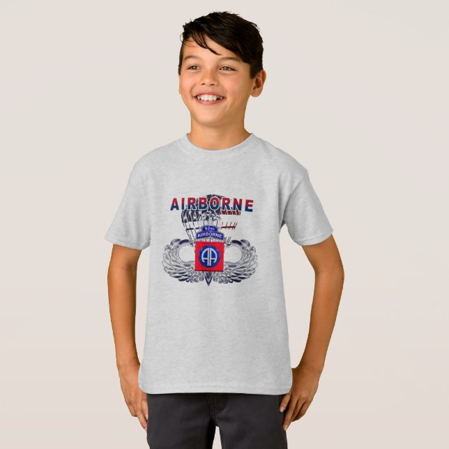T-shirt Enfant de la 82e division aéroportée (Devant entier)