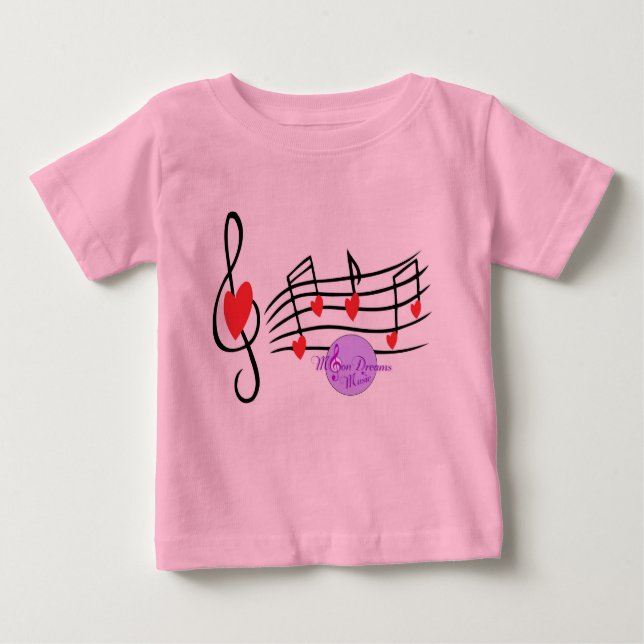 T-shirt enfant de la chanson d'amour (Devant)