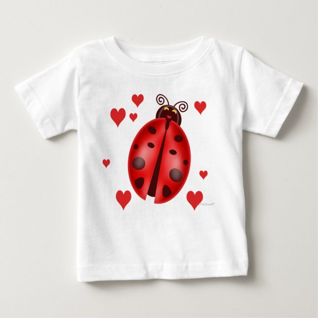 T-shirt enfant de Ladybug Hearts (Devant)
