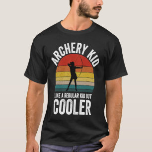 T-shirt Enfant de l'archerie Arc et flèche de chasse Jeune