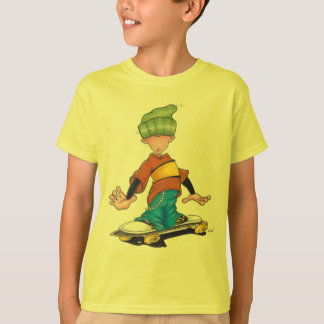 T-shirt enfant de patineur
