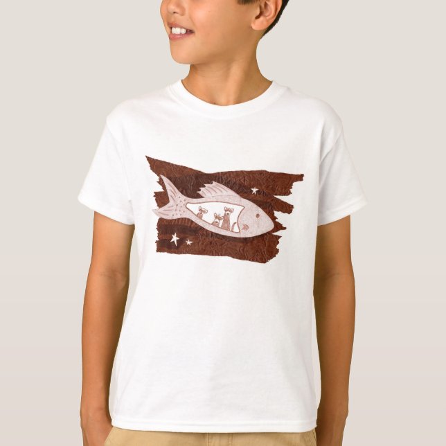 T-Shirt (Enfant) des furets spatiaux (Devant)