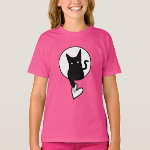T-shirt enfant d'Halloween rose