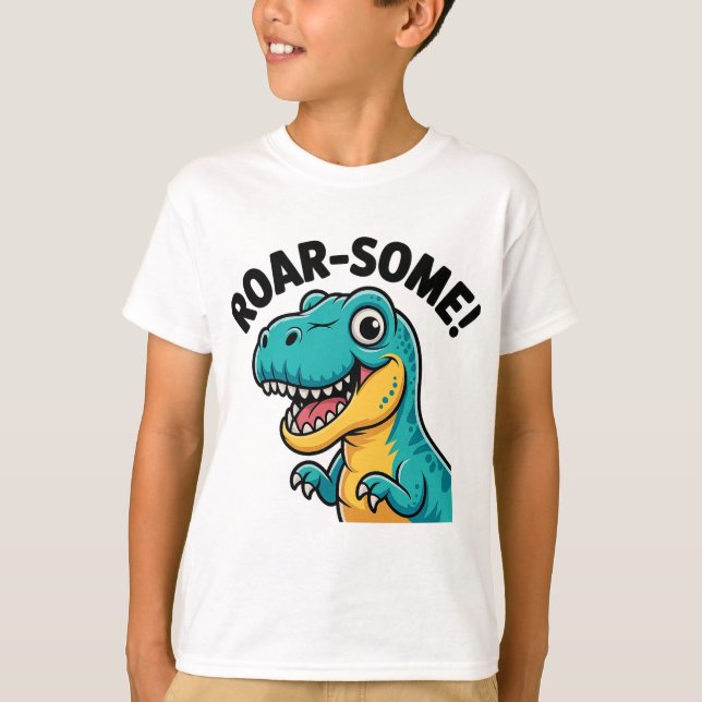 T-shirt enfant Dinosaur mignon (Devant)