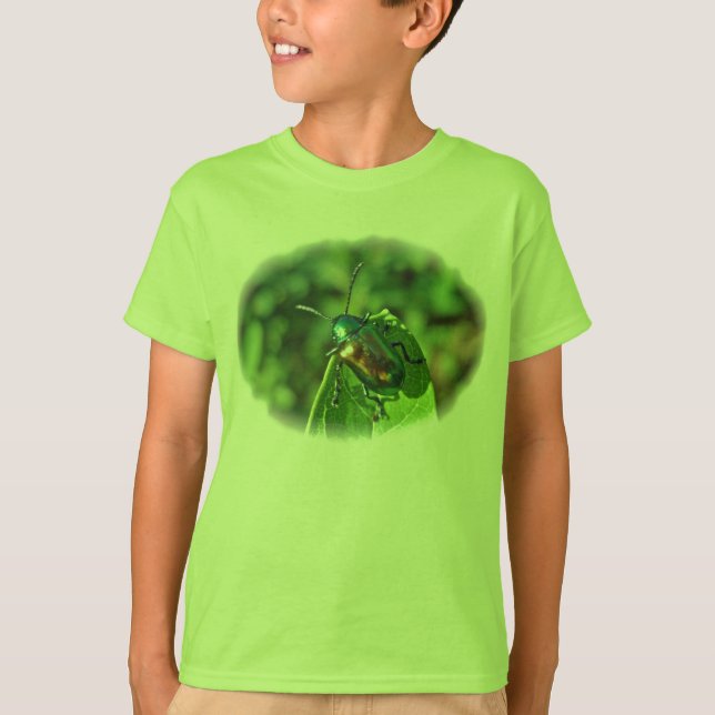 T-shirt enfant Dogbane Beetle (Devant)