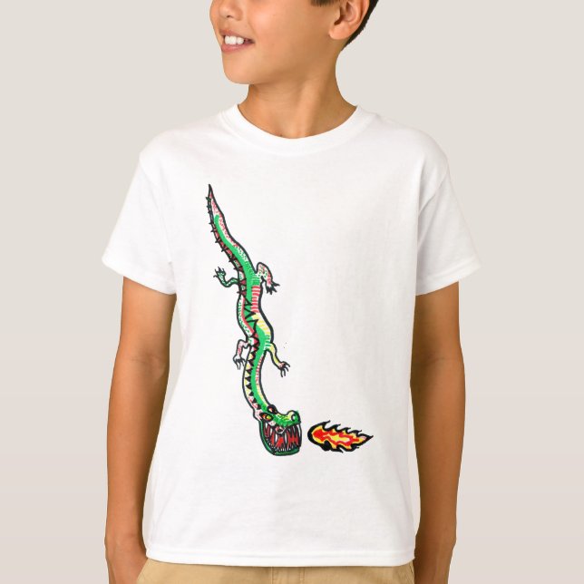 T-shirt Enfant Dragon Redoutable (Devant)