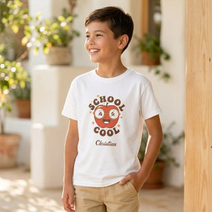 T-Shirt Enfant École 2026 Tenue Scolaire Fille G