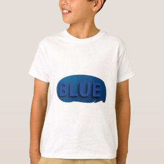 T-shirt enfant en bleu océan