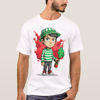 T-shirt enfant en colère