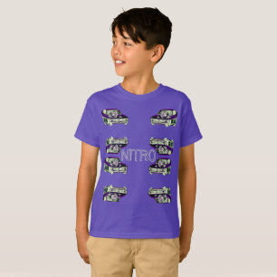 T-shirt enfant en coton NITRO MILITIA