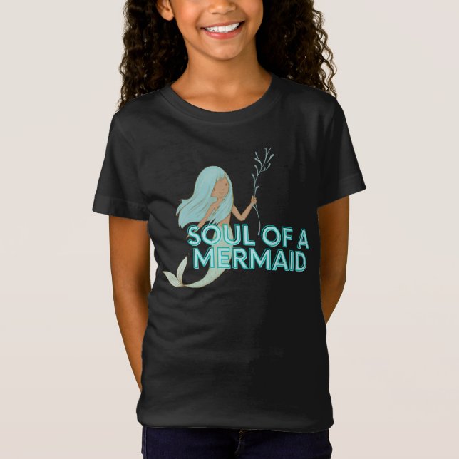 T-shirt enfant femme noire (Devant)