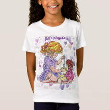 T-shirt Enfant Fille et Poupée 