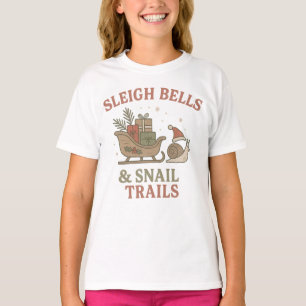 T-Shirt Enfant Grelots et Traînées d'Escargot