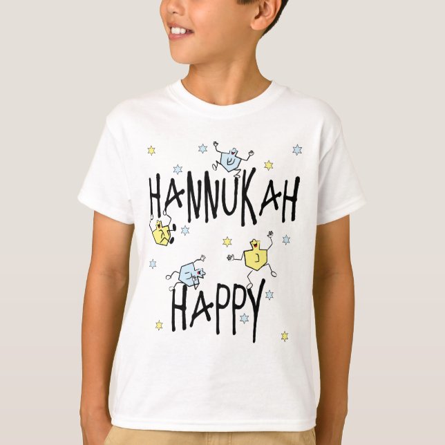 T-shirt enfant "Hanoukka Happy" (Devant)