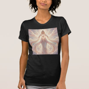 T-shirt Enfant Intérieur dans un Cœur Lumineux Féminin Div