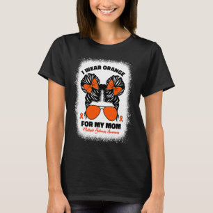 T-shirt Enfant Je Porte Orange Pour Ma Mère Ms Sclérose En