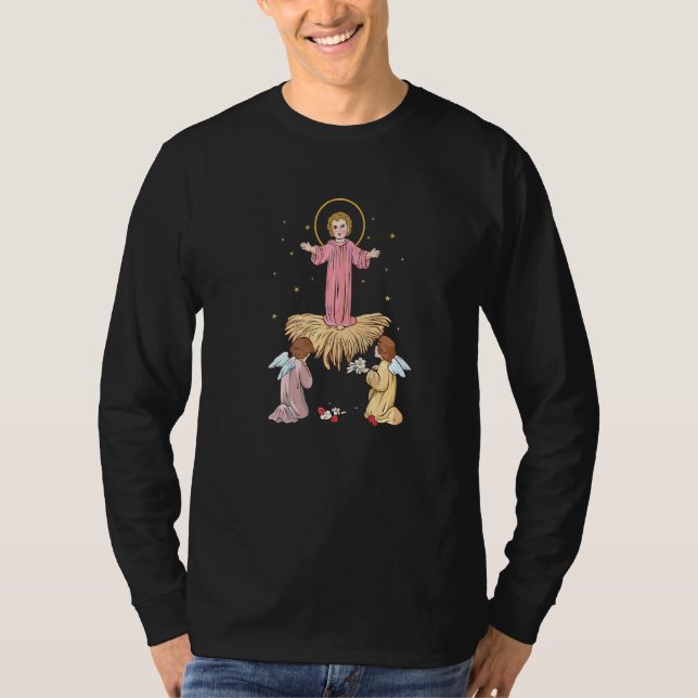 T-shirt Enfant Jésus Avec Petits Anges (Devant)