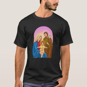 T-shirt Enfant Jésus Vierge Marie et saint Joseph
