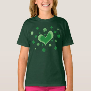 T-shirt enfant Jour de la Saint Patrick mignon pou