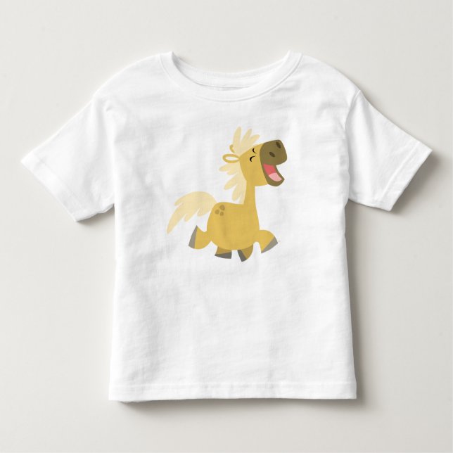 T-shirt enfant Laughton Cartoon Pony (Devant)
