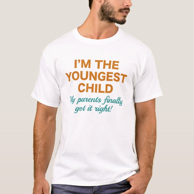 T-shirt Enfant le plus jeune (Devant)
