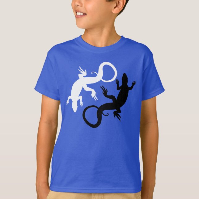 T-shirt enfant Lizard Cool Bio Lizard Art Shirt (Devant)