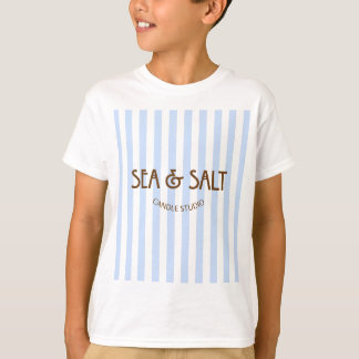 T-Shirt Enfant Logo Entreprise Personnalisé Bleu C