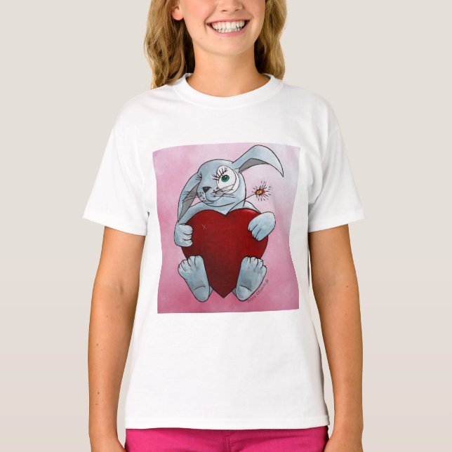 T-shirt enfant Love Bunny (Devant)