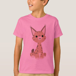 T-shirt enfant Lynx Cartoon mignon