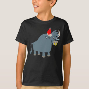 T-shirt enfant mignonne Cartoon Bull