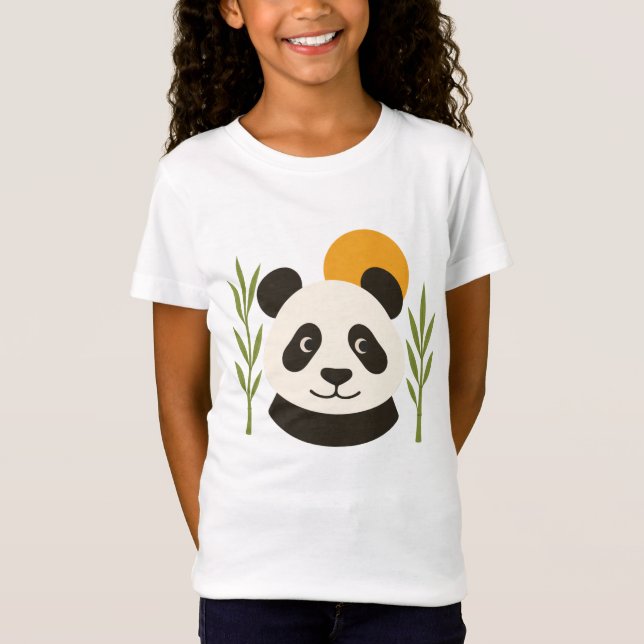 T-Shirt Enfant Panda Bamboo (Devant)