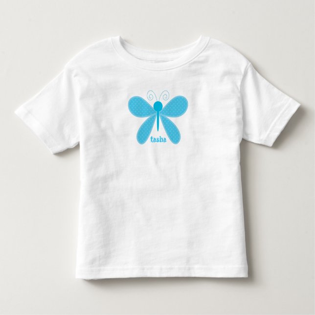 T-shirt enfant papillon personnalisé (Devant)